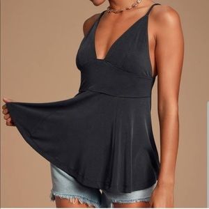 NWT Free People Never Let You Go Tank Top